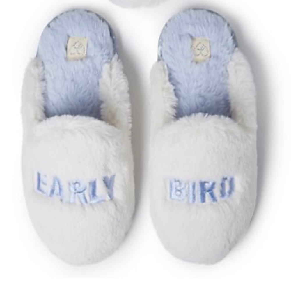 Dearfoams Early Bird Slippers NIB Medium 7 8
